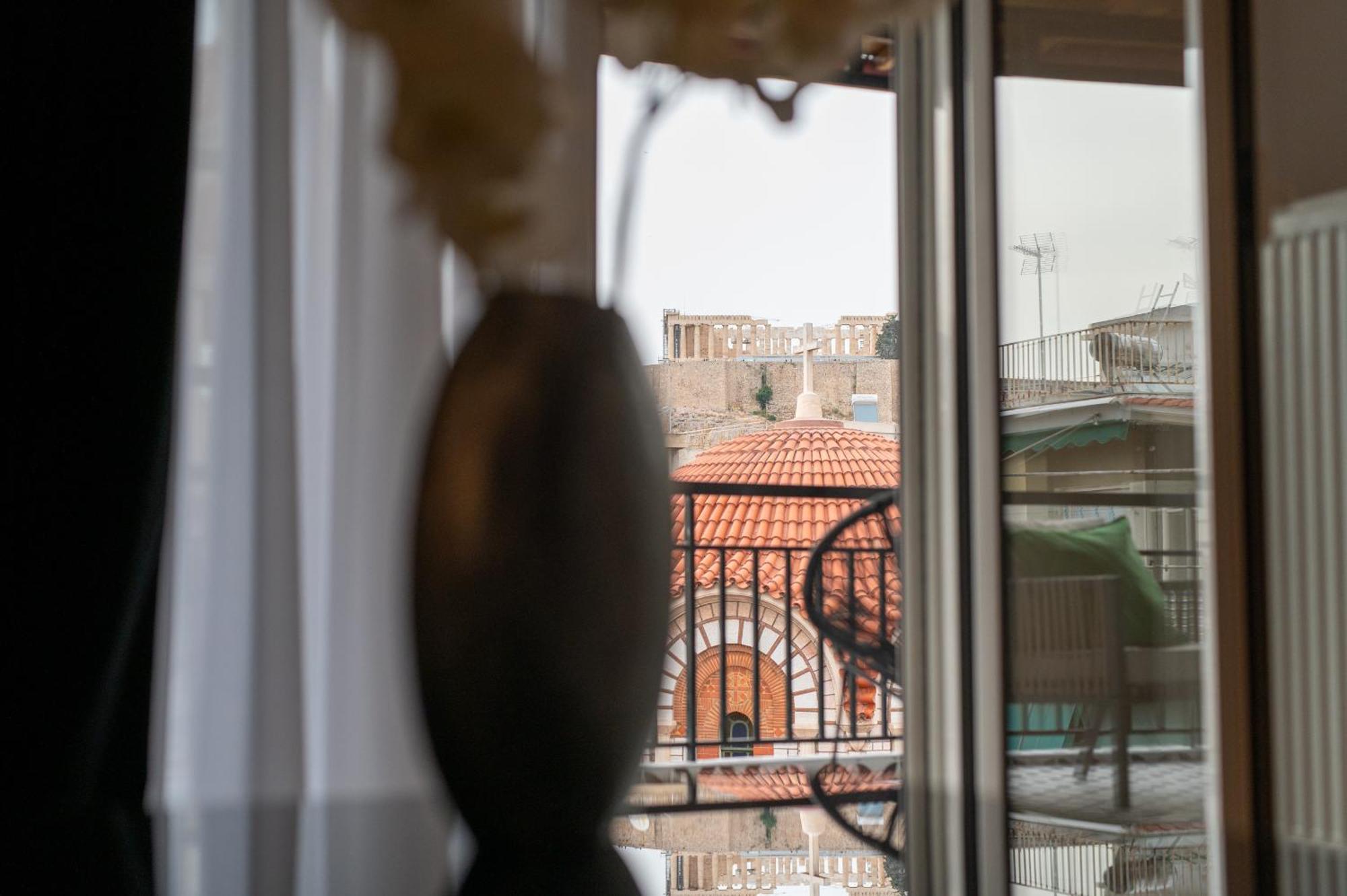 Acropolis Golden View Penthouse Apartment เอเธนส์ ภายนอก รูปภาพ